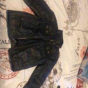 Faux Leather Jacket